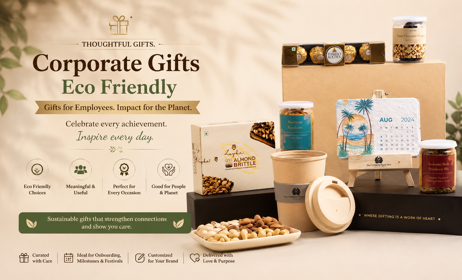Top 25 Eco-Friendly Corporate Gift Hampers for Employees & Clients in 2026