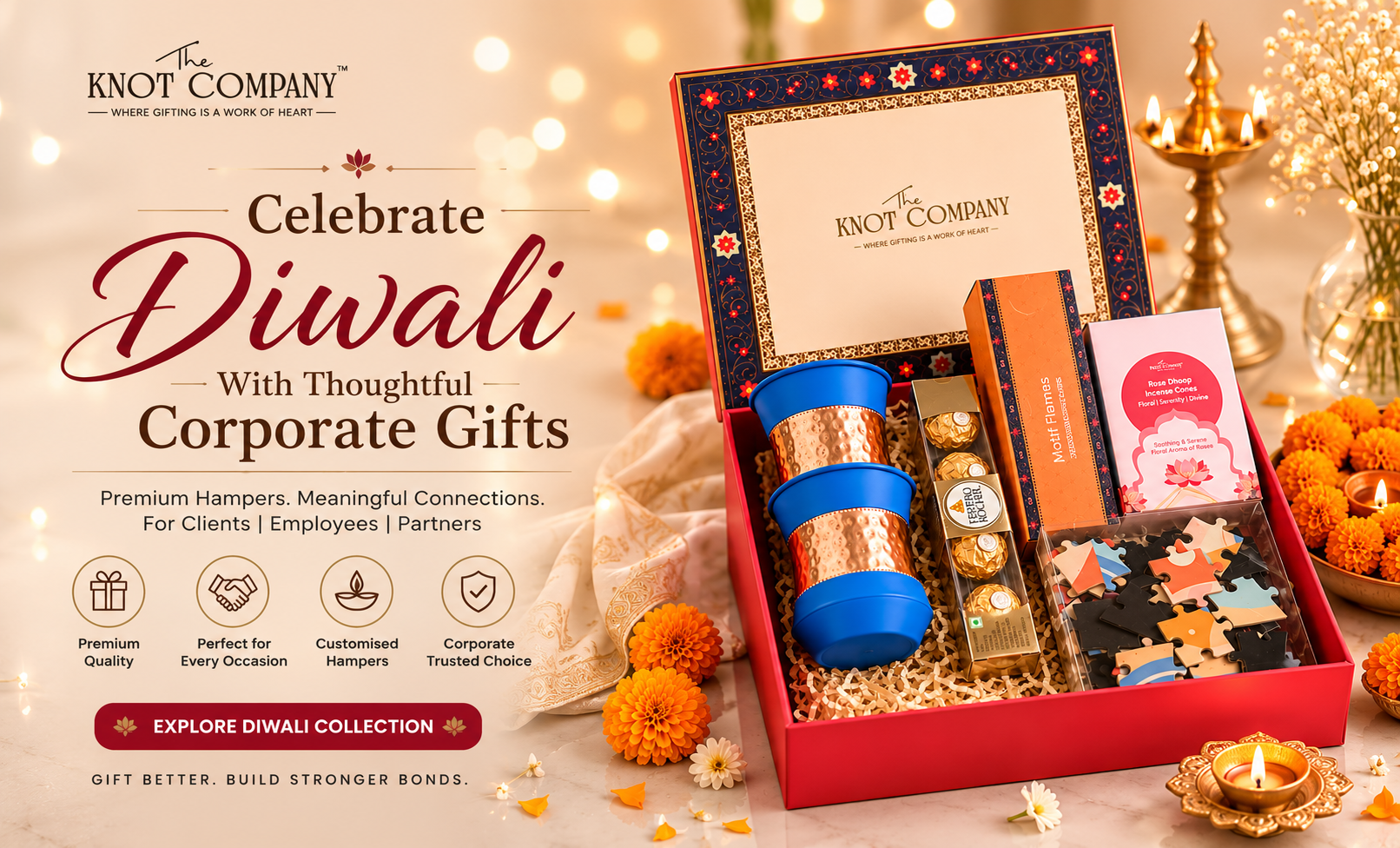 Top 25 Premium Diwali Corporate Gifts for Employees & Clients in 2026