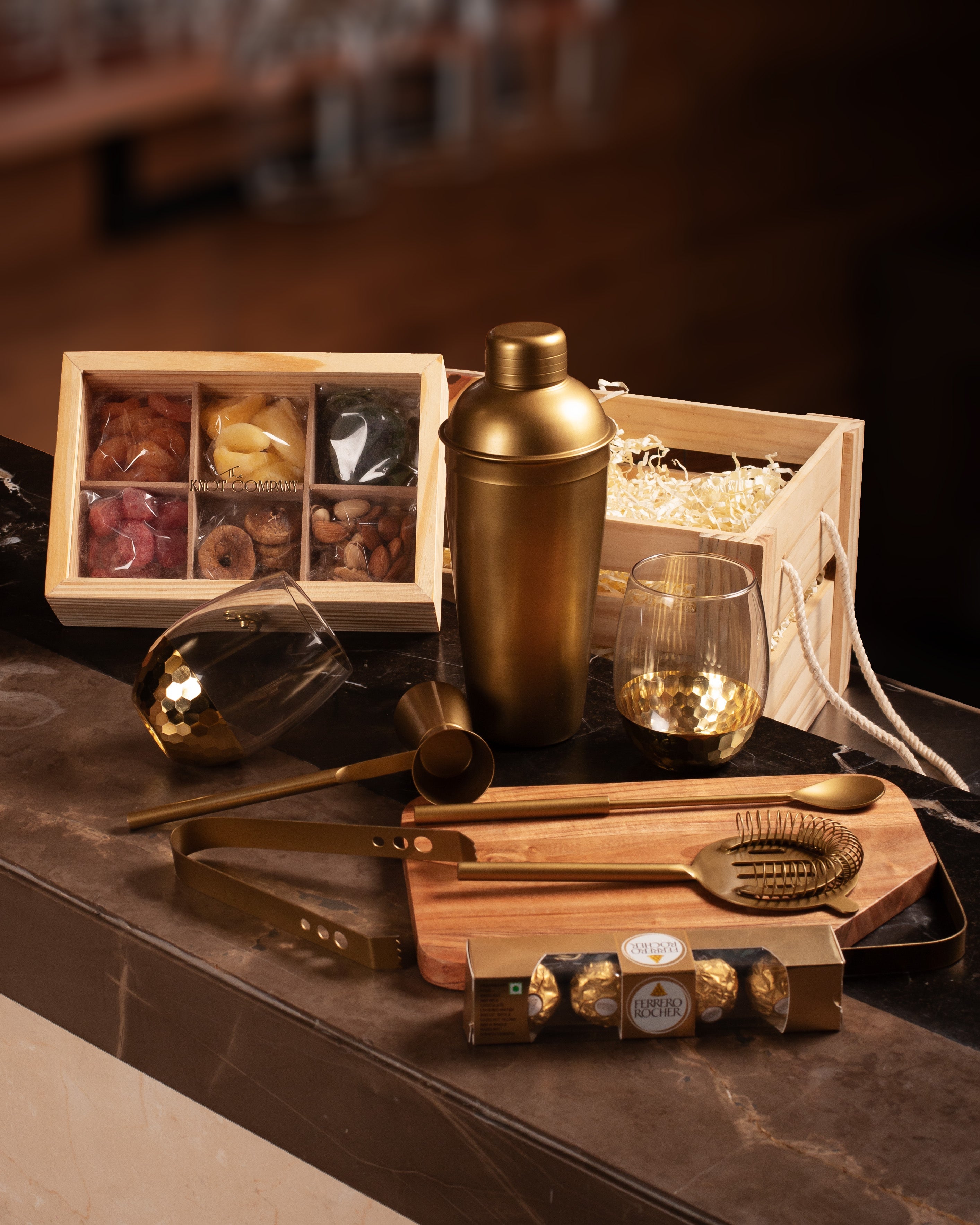 Luxe Cocktail Crate For Corporate