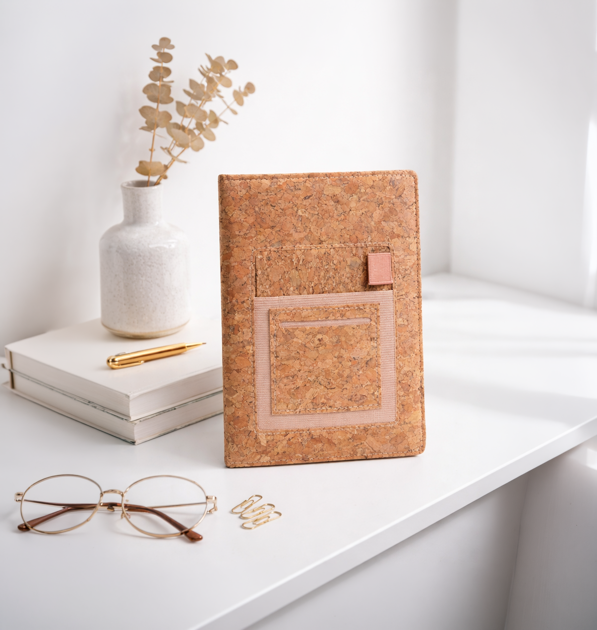 Eco-Friendly Cork Organizer Diary