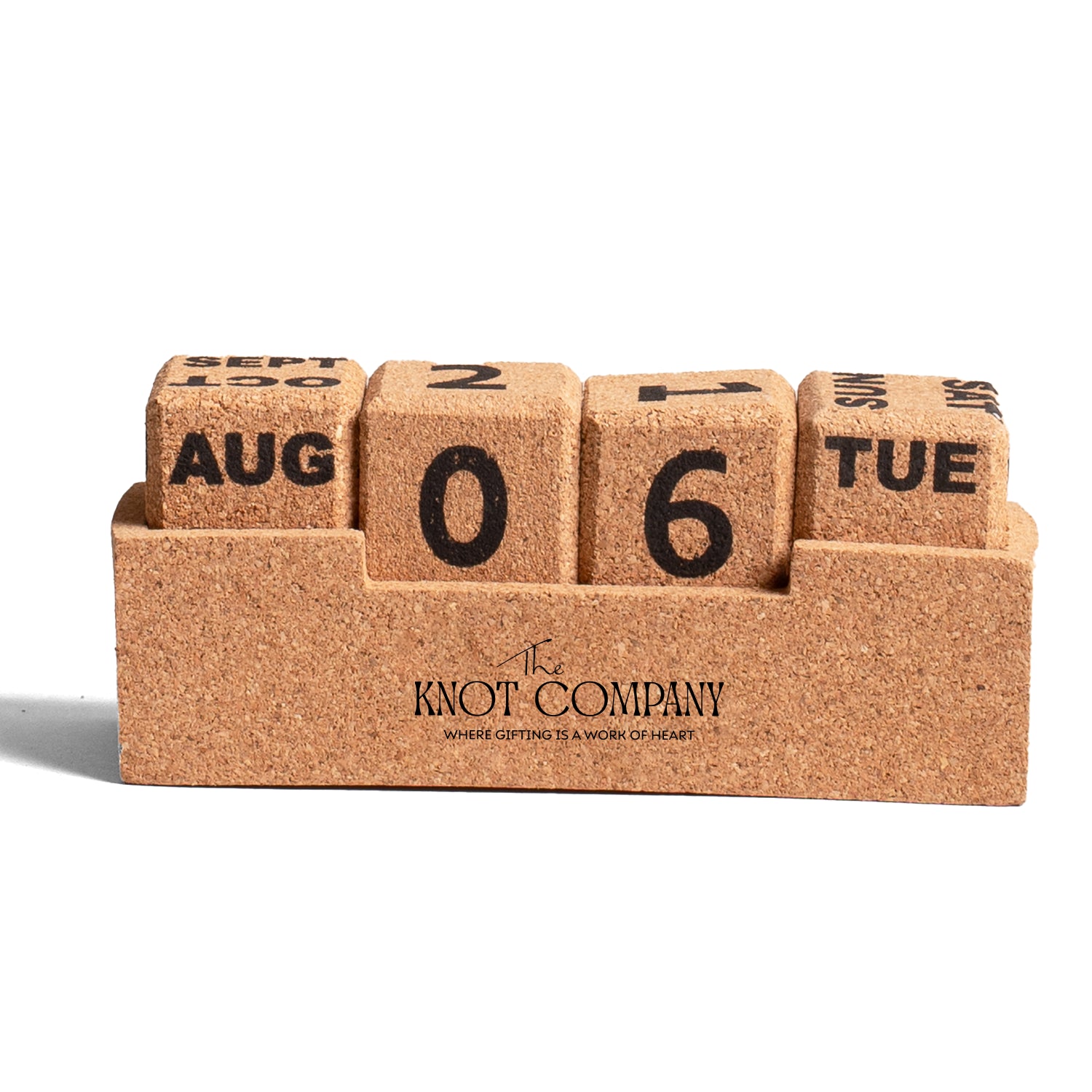Cork Block Calendar