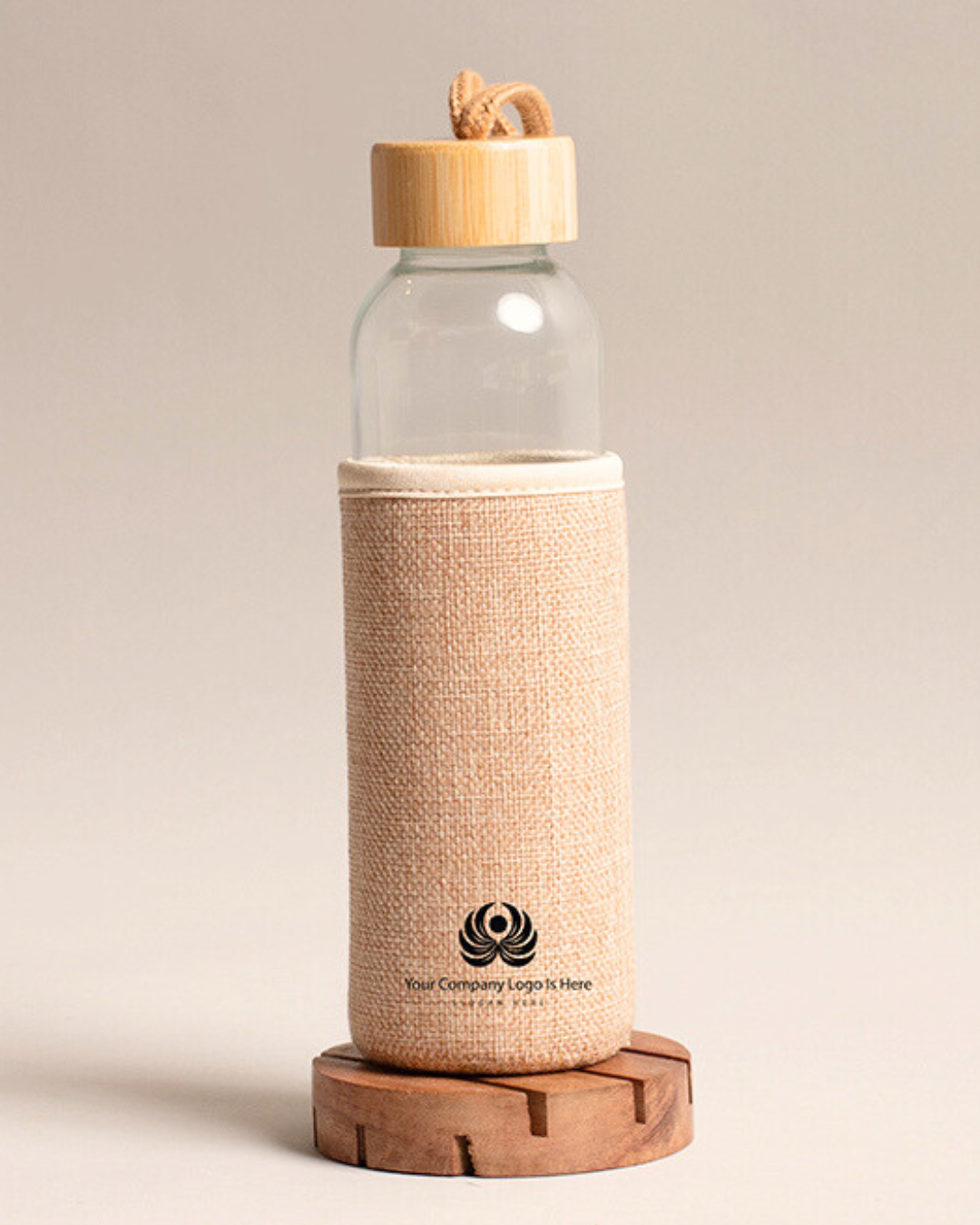 Glass Bottle With Jute Cover 500 Gms