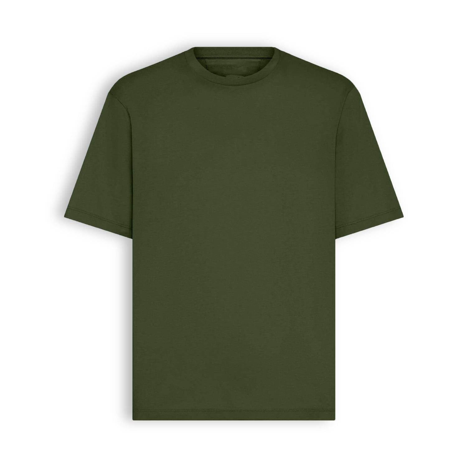 Round Neck Cotton T-Shirt