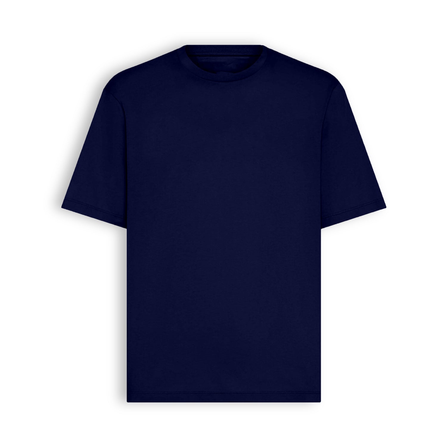 Round Neck Cotton T-Shirt