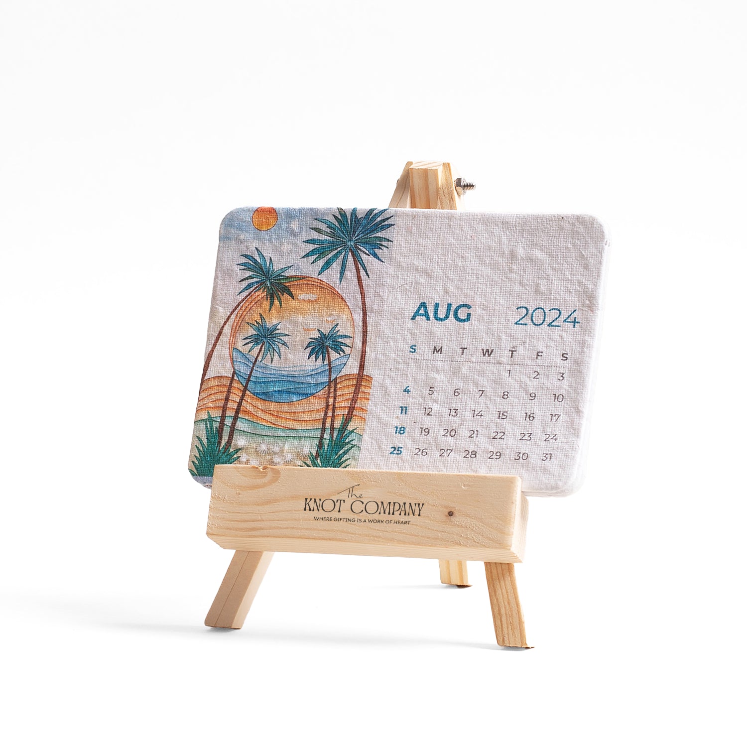 Wooden Plantable Calendar
