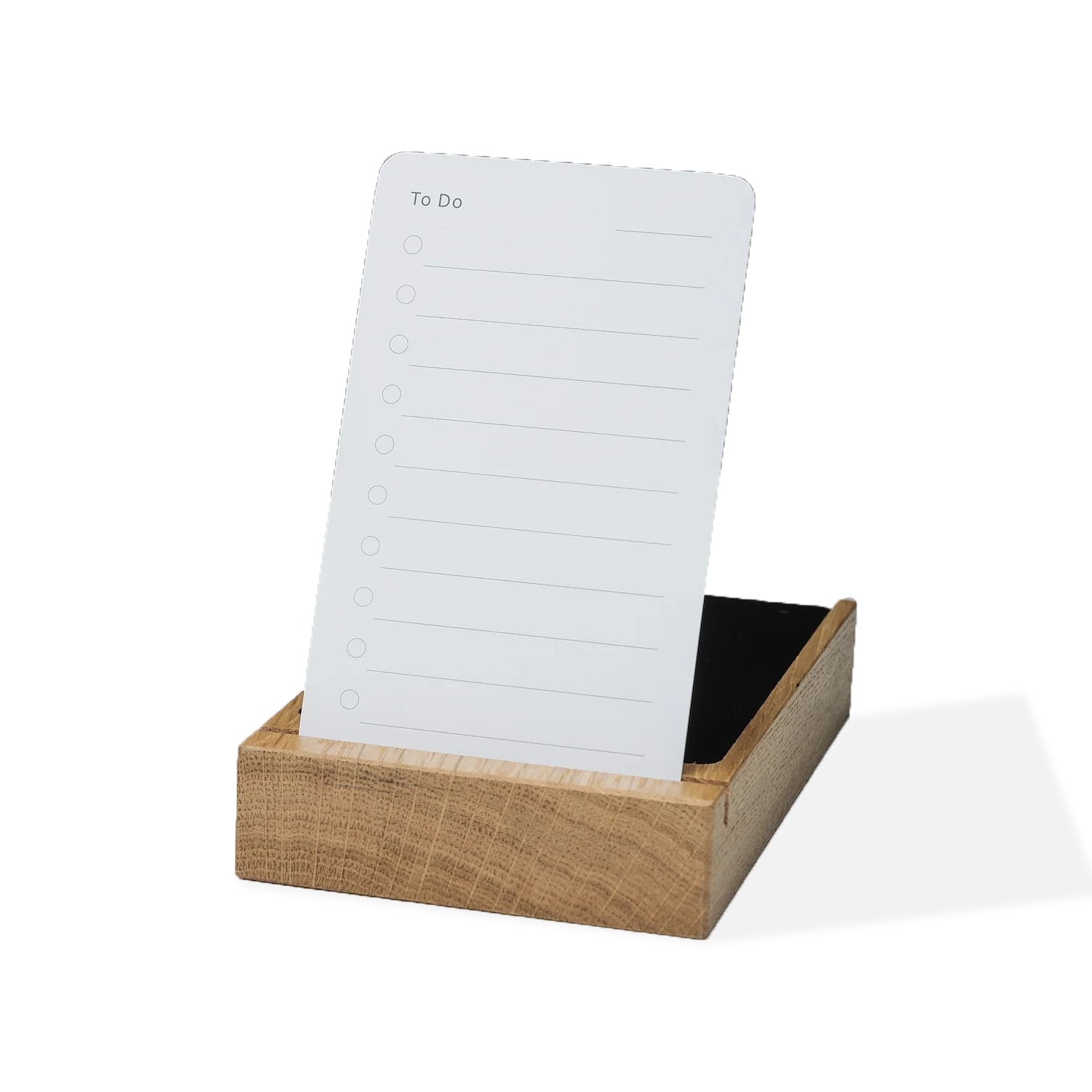 Wooden To-Do List Holder