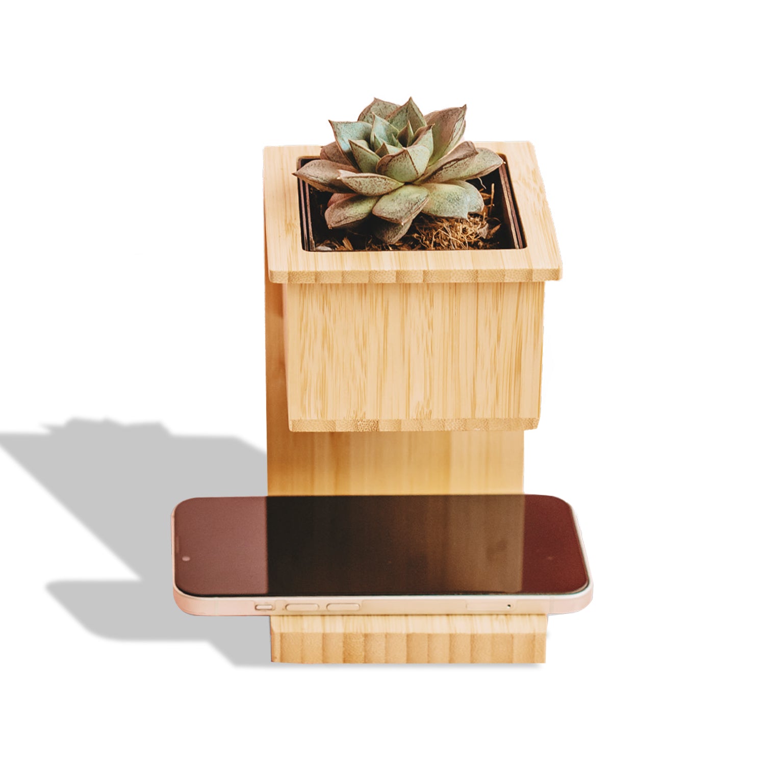 15W Wireless Charger With Planter