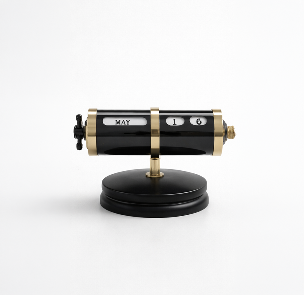 Luxury Rotating Perpetual Desk Calendar