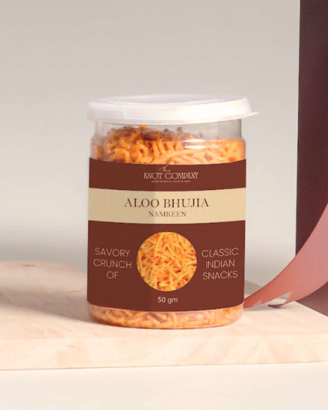 Aloo Bhujia In a Pet Jar 50 Gms