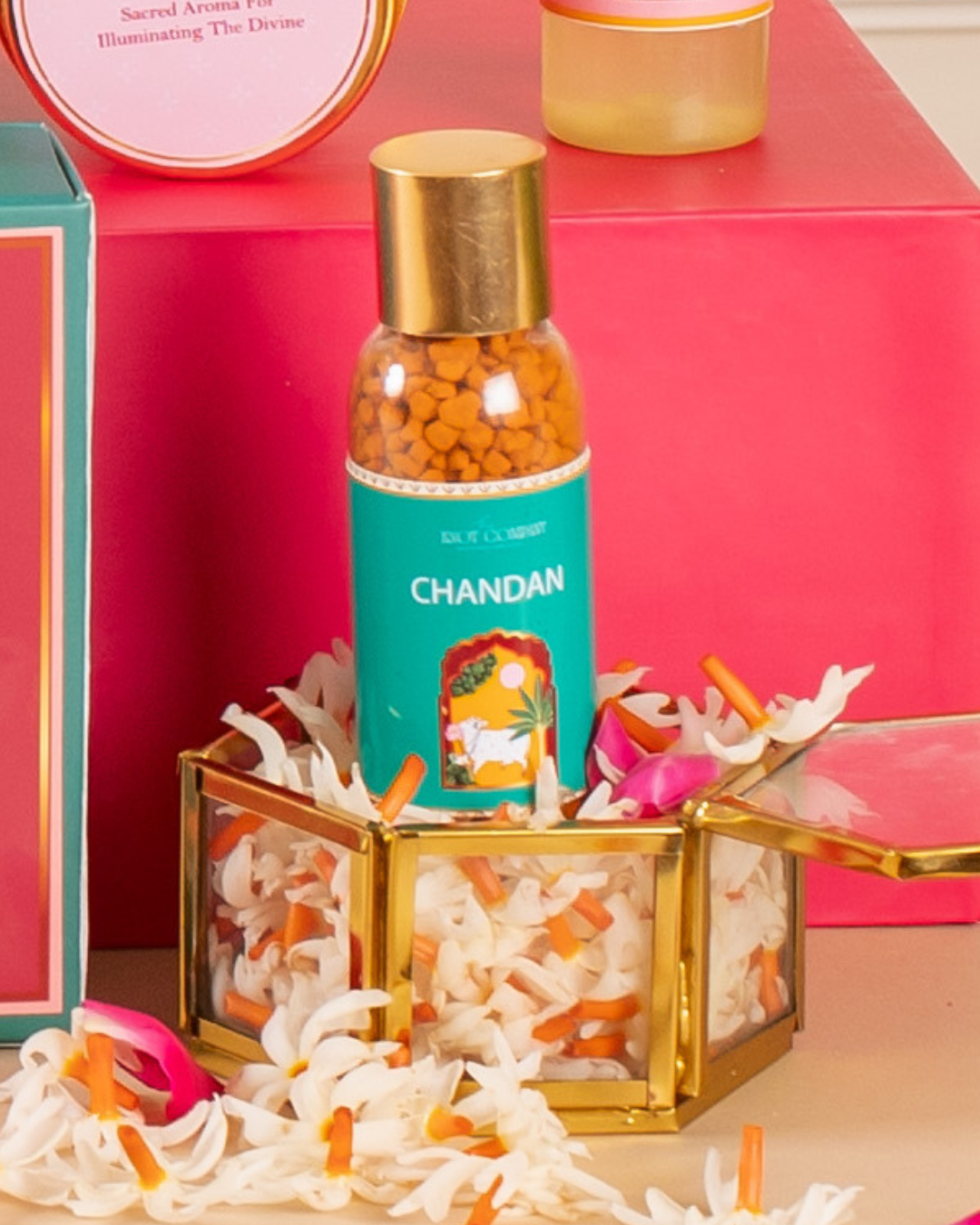 Chandan Grains In a Pet Bottle