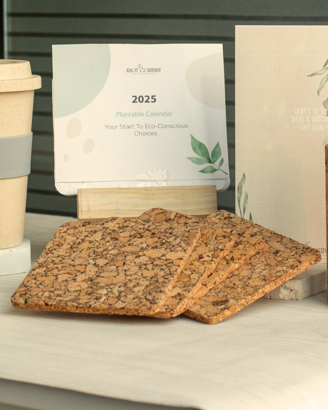 Cork Coasters - Set of 4