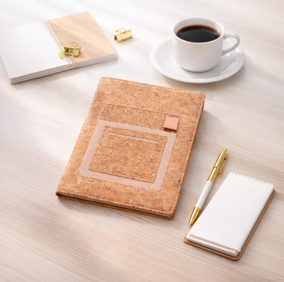 Eco-Friendly Cork Organizer Diary