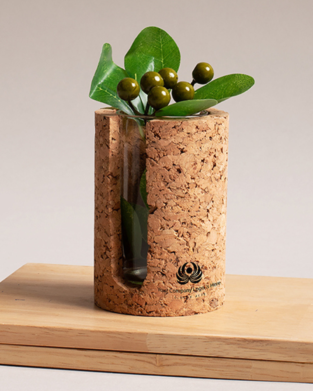 Cork & Glass Planter