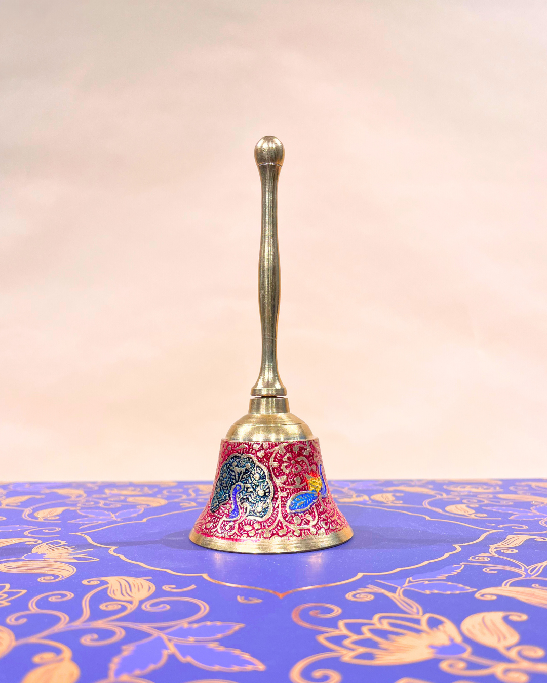 Peacock Design Puja Bell
