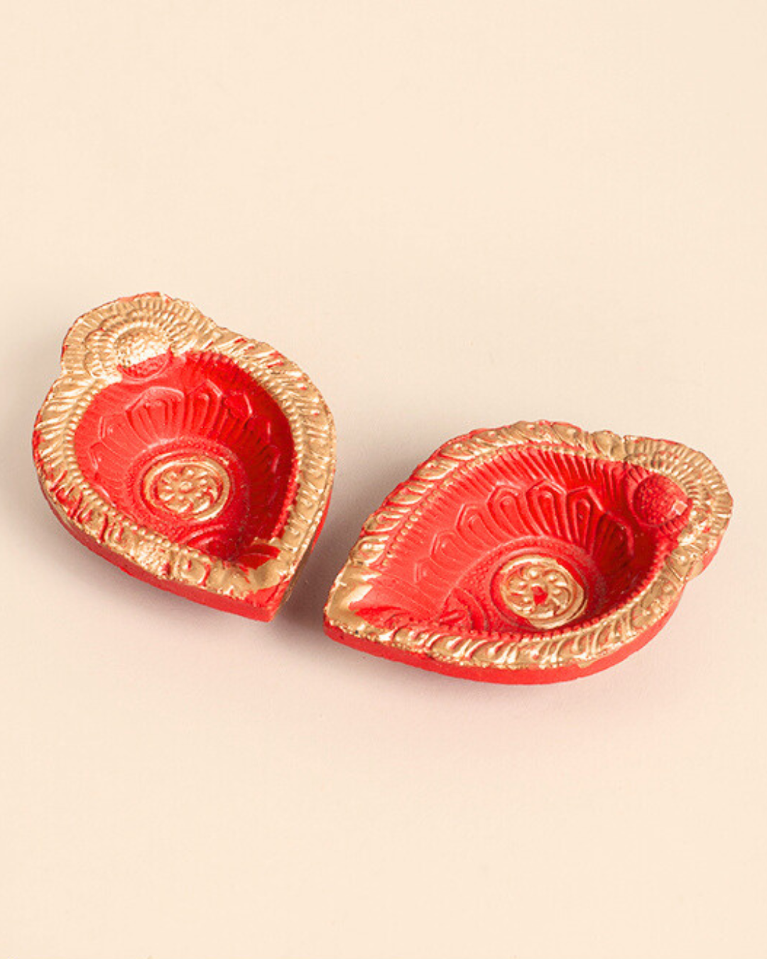 Hand Painted Terracotta Diyas (Per Piece)