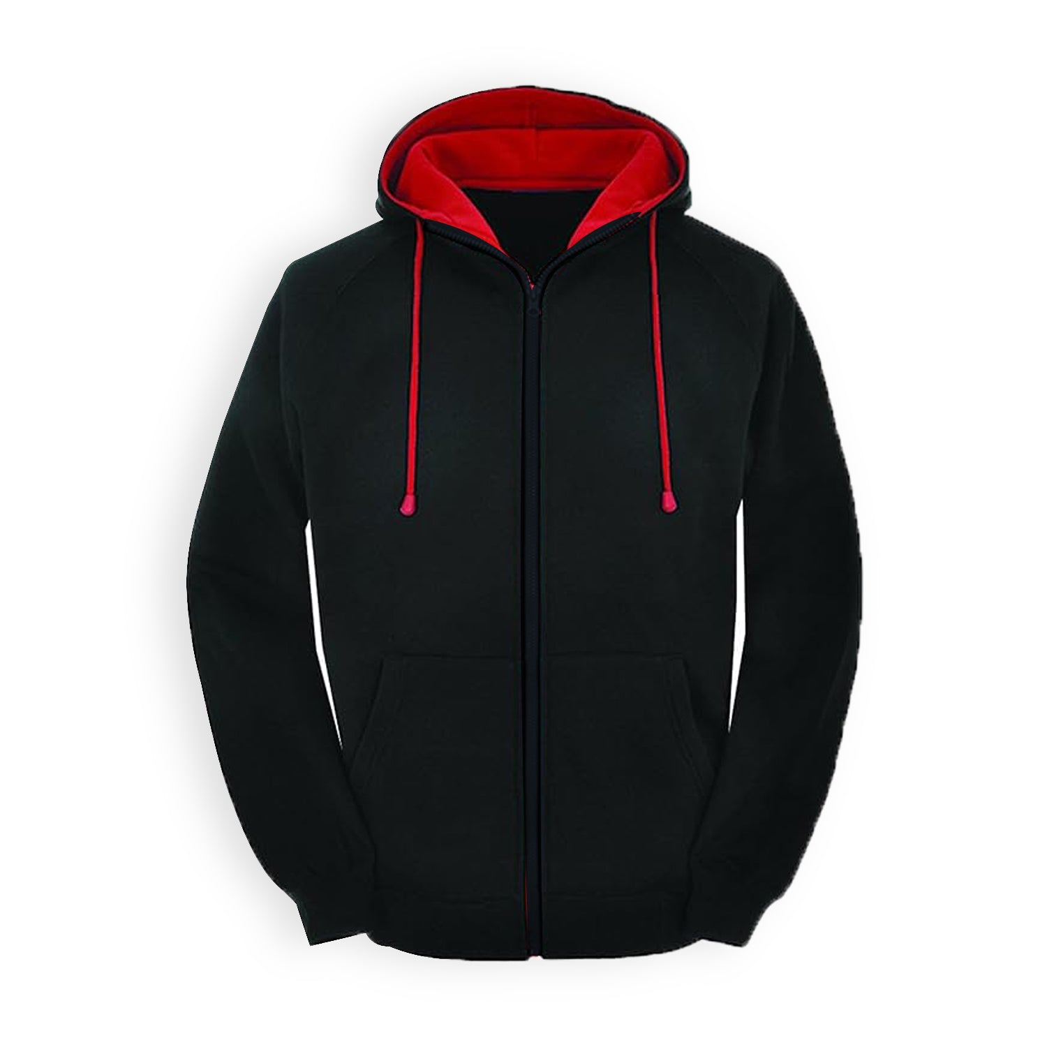 Men’s Raglan Zipper Hoodie
