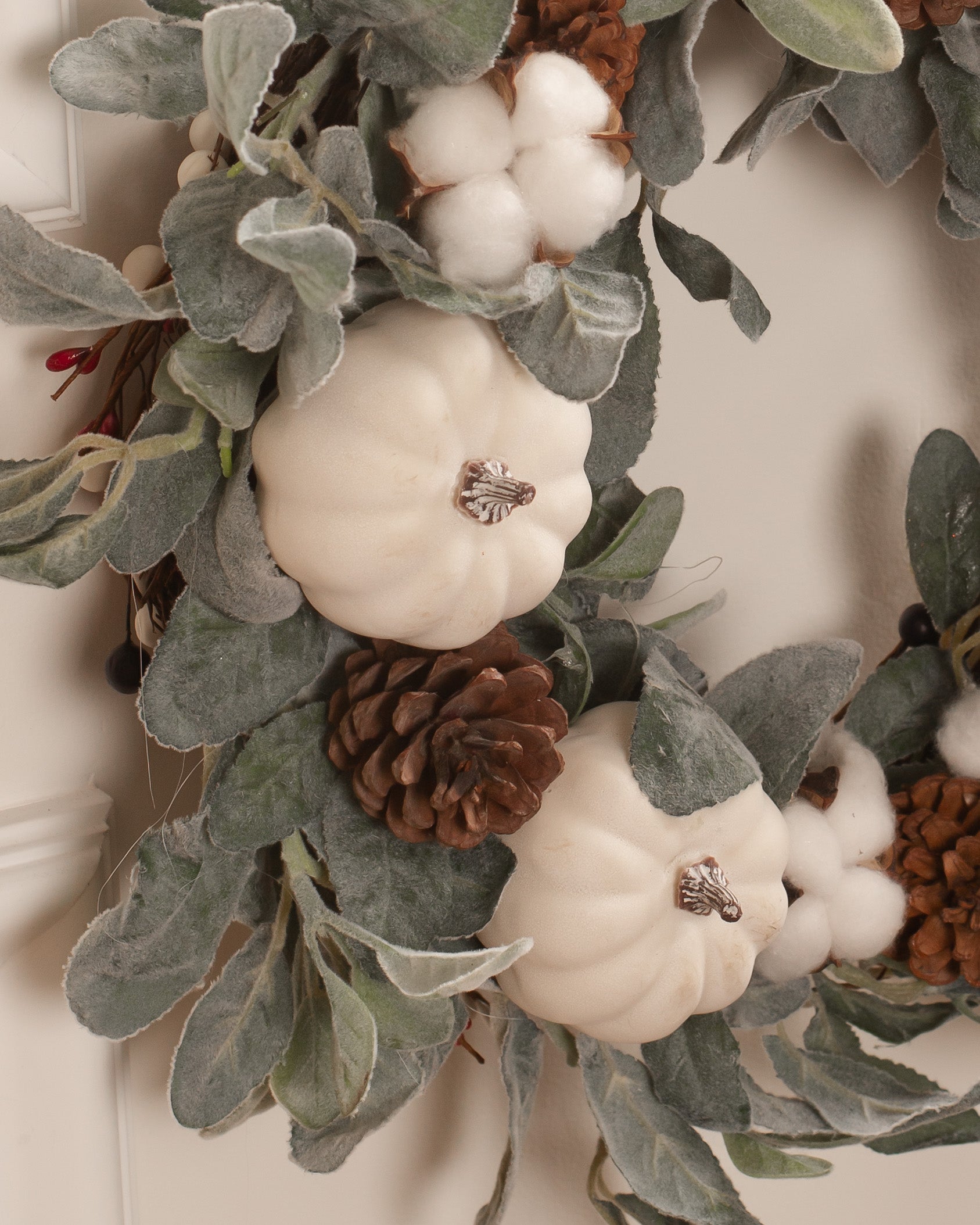 Wintery Wreath of Frosty Flair