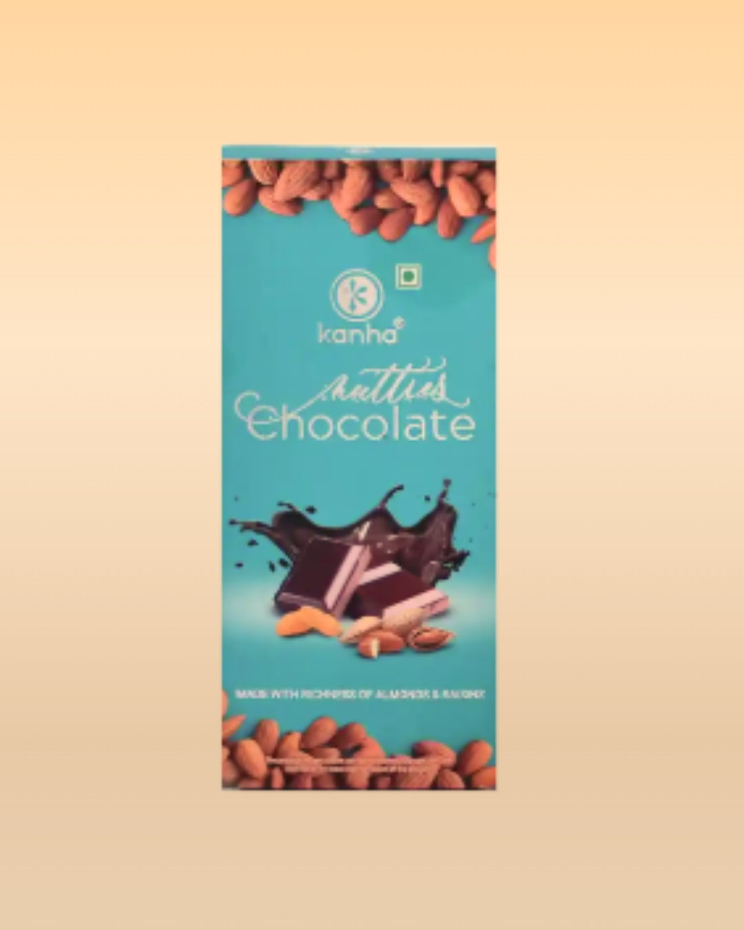 Kanha Nutty Chocolate -  60 Gms