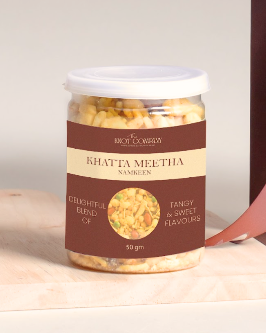 Khatta Meetha Namkeen In a Pet Jar - 50 Gms