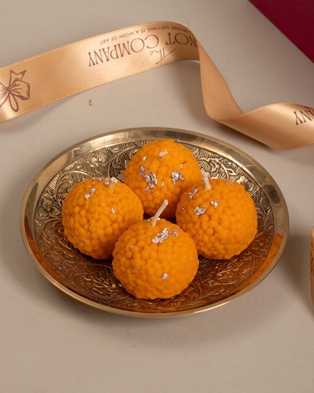 Laddoo Candles (Set of 4)