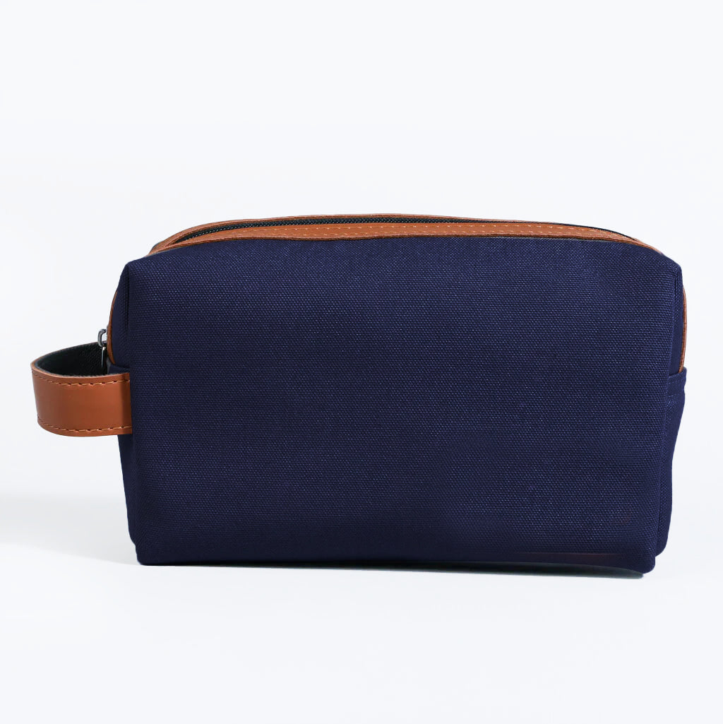 Cotton Canvas Multipurpose Dopp Kit