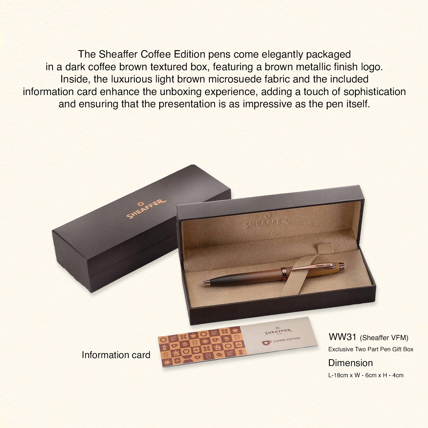 Sheaffer Brown Ink Pen