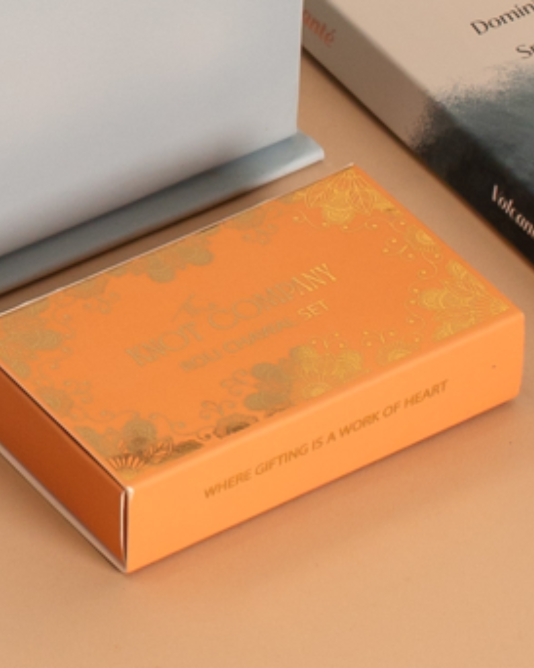 The Knot Company Tilak Set With Roli, Rice & Chandan